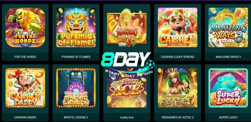 Game slot tại 8day 