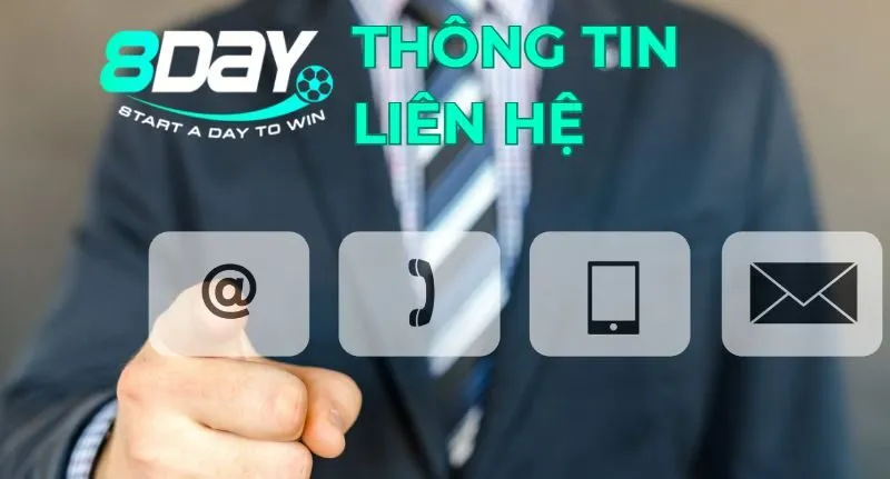 Thông tin liên hệ 8day: CSKH 24/7 cực nhanh