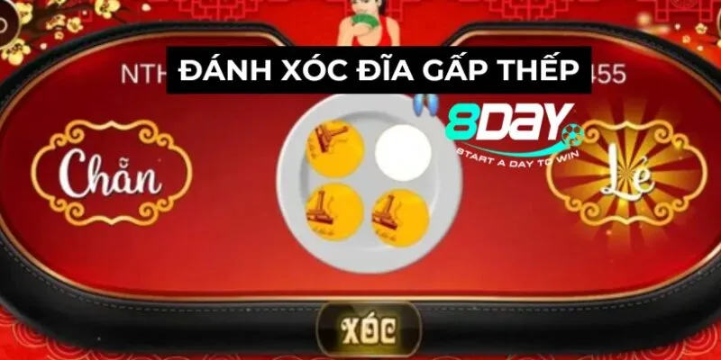 Đánh xóc đĩa gấp thếp