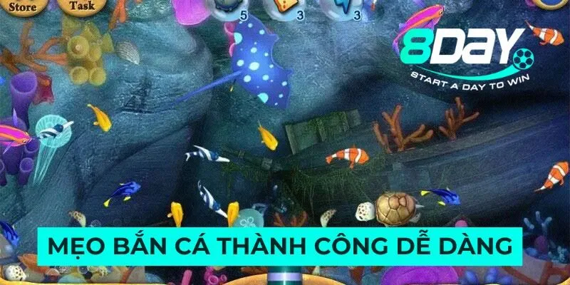 Mẹo bắn cá thành công dễ dàng